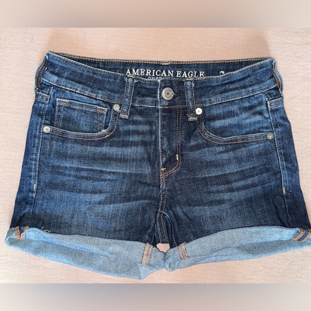Next level stretch jean shorts